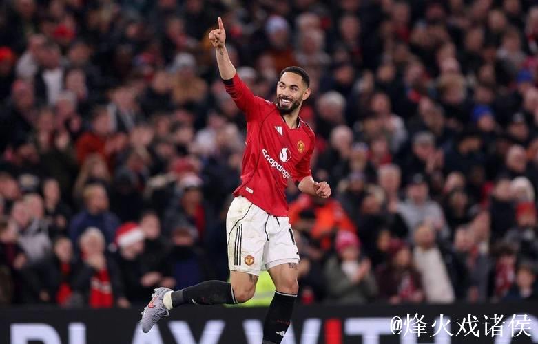 4-4！B费传射建功，库尼亚破球荒，遭84分钟绝平，曼联痛失好局